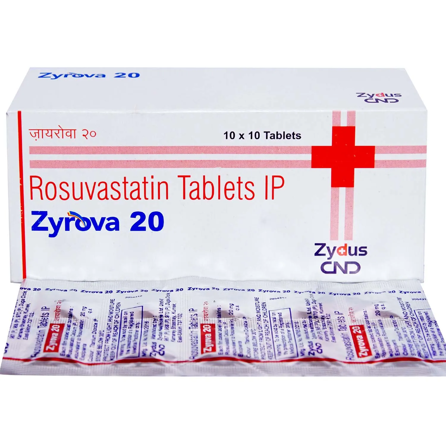 Zyrova 20 Tablet